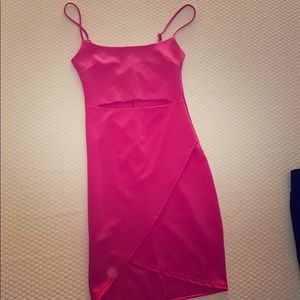Hot pink lulus dress